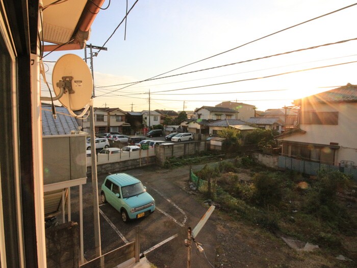 室内からの展望 ア－トパレス所沢