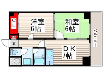 間取図 エトワス南葛西