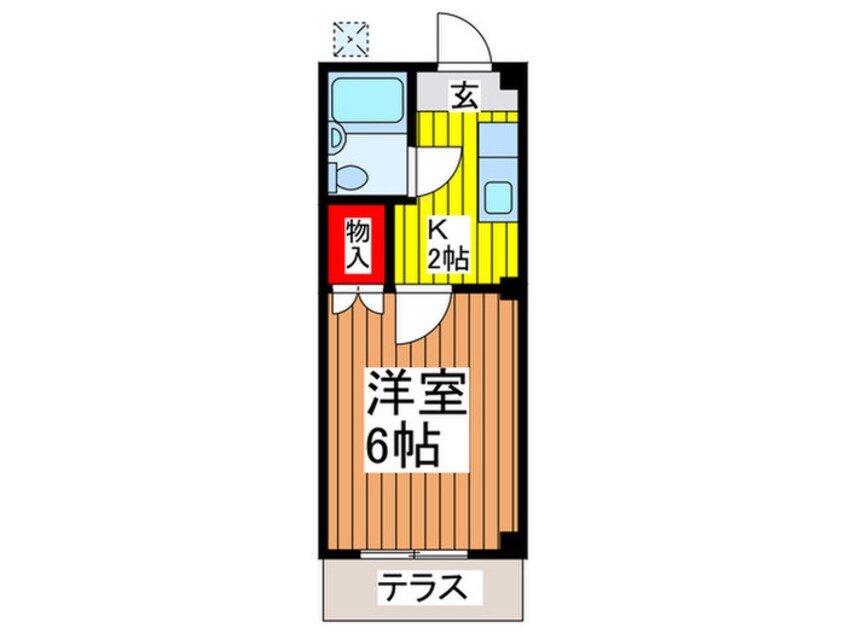 間取図 ハイツ北与野