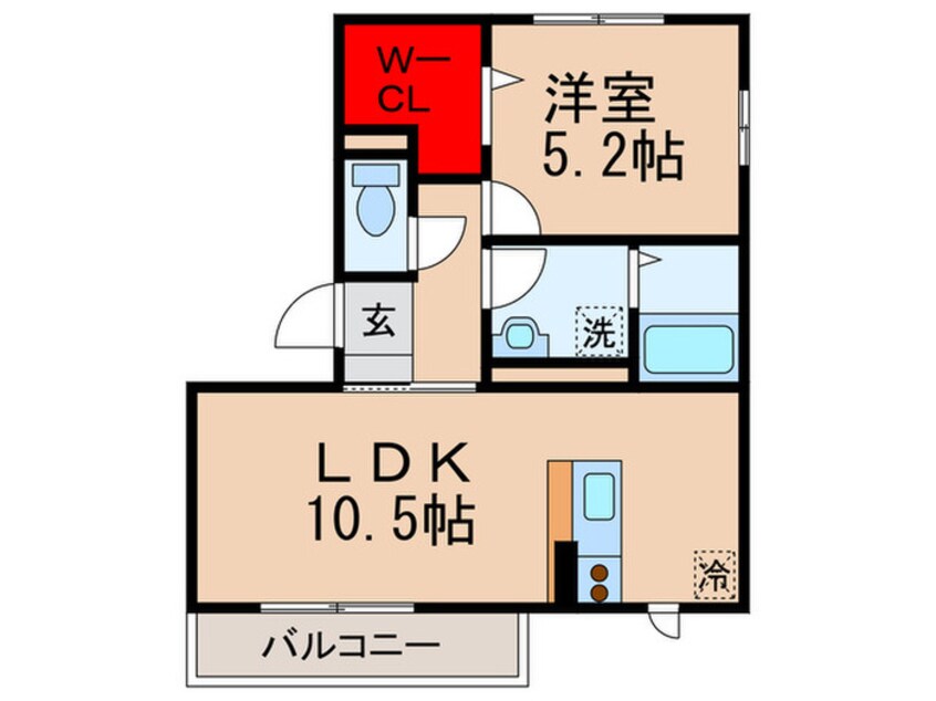 間取図 オリ－ブ