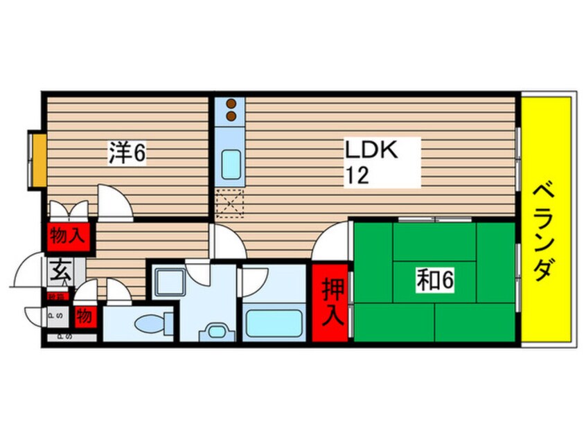 間取図 ピサ－リパルク