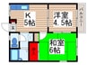 エステ－トピア・アクア 2Kの間取り