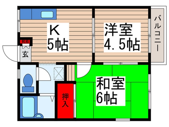 間取り図 エステ－トピア・アクア