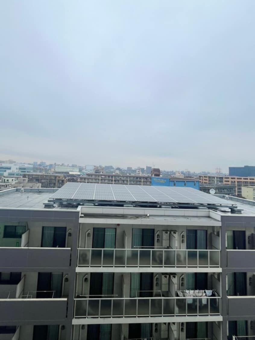 室内からの展望 ｾﾌﾞﾝｽﾀｰﾏﾝｼｮﾝ川崎大師(813)