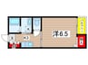ブルーハイムＰａｒｔ５ 1Kの間取り