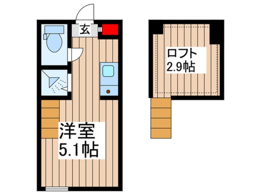 間取図 エスペランサ平井
