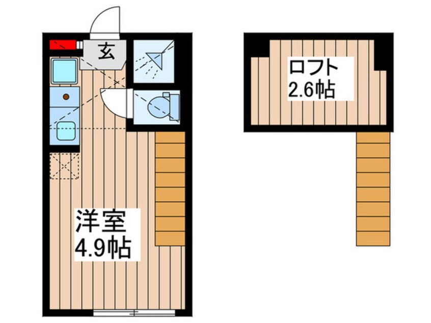 間取図 エスペランサ平井