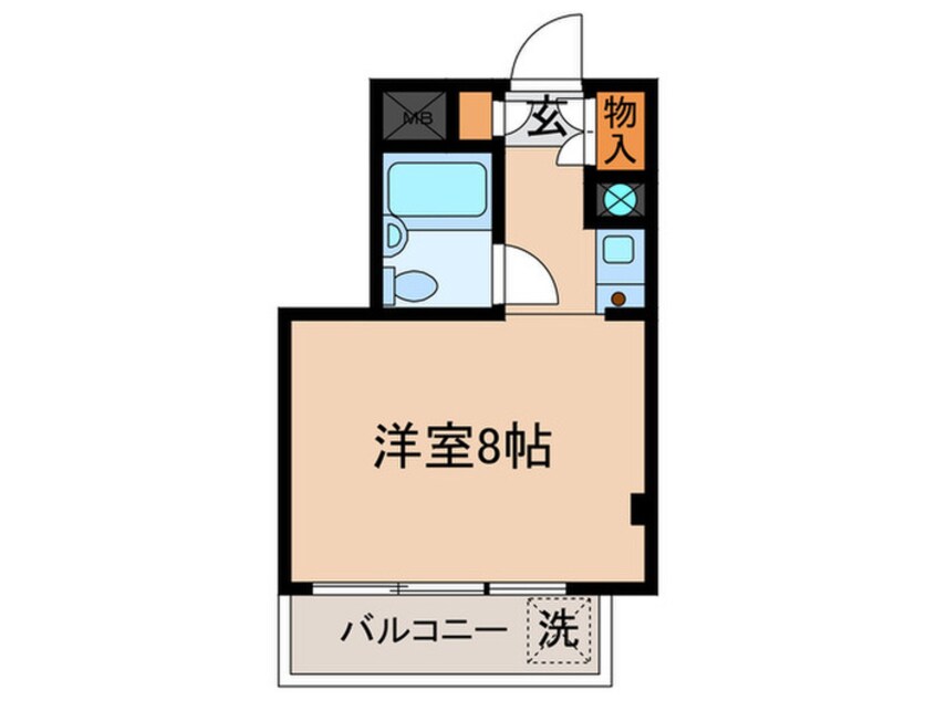 間取図 西ビル