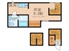 coco Garden 1Rの間取り