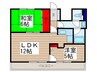 日勝堂 2LDKの間取り