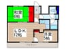 日勝堂 2LDKの間取り