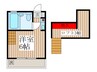 ステ－ジ境南Ｂ 1Rの間取り