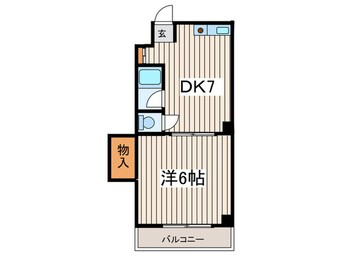 間取図 コ－ポフラット