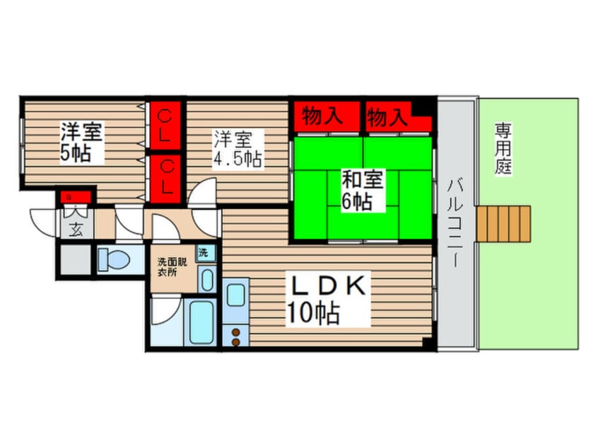 間取図 ルイメゾン１