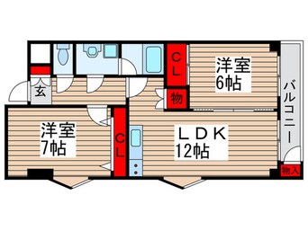 間取図 ルイメゾン１