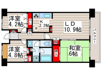 間取図 コーストヴィラ葛西臨海公園