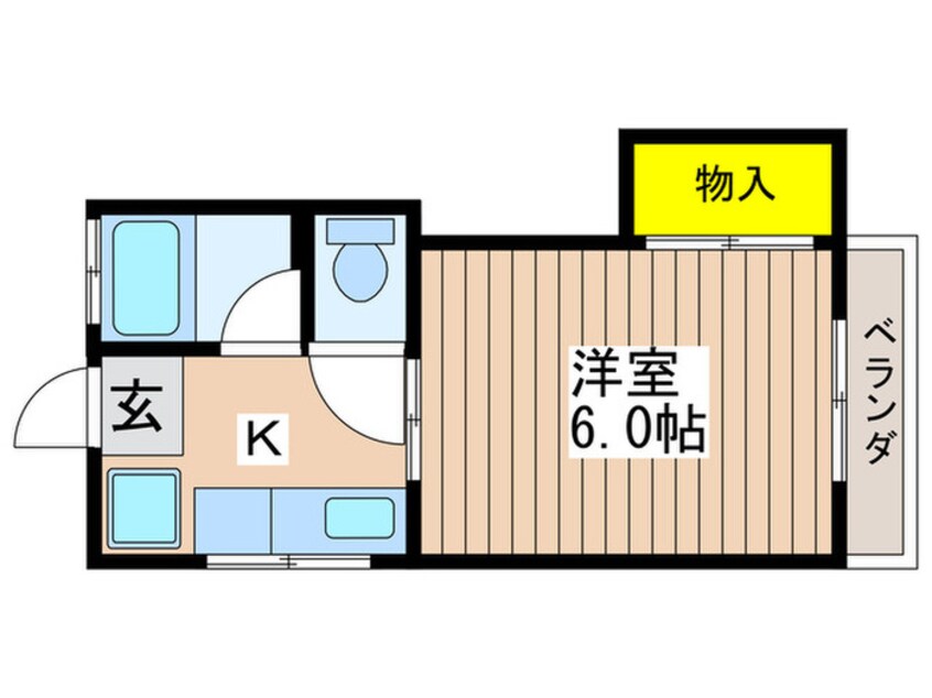 間取図 第３ムトウマンション