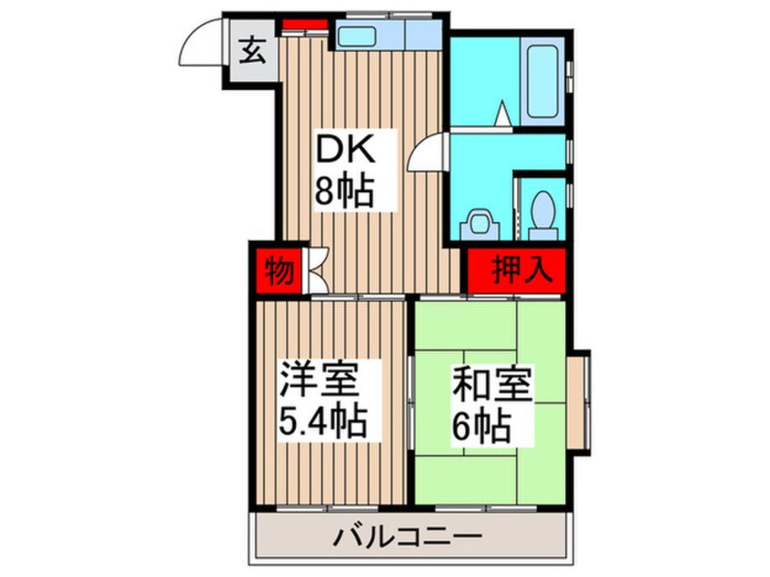 間取図 メゾン宮原