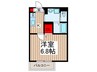仮）robot home　柳瀬川Ⅲ 1Kの間取り