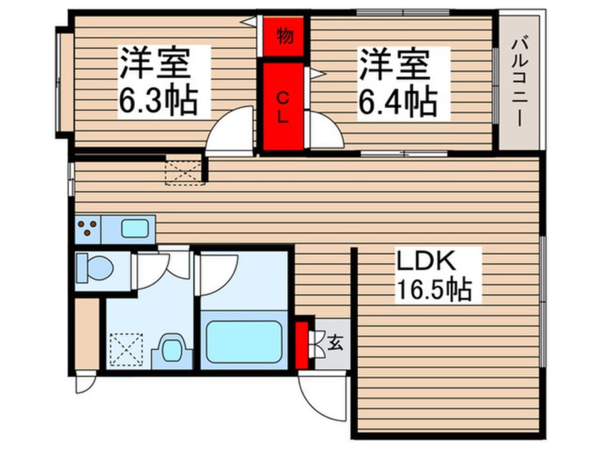 間取図 プルミエプラース