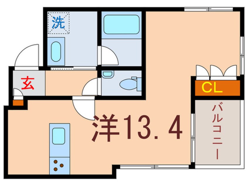 間取図 エルスタンザ文京白山