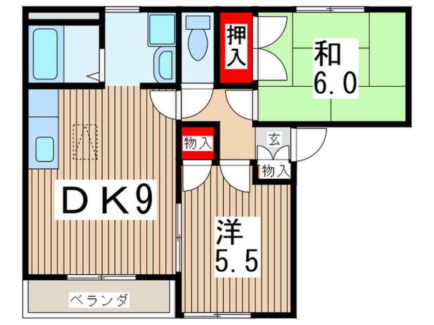 間取図 アドザックス本町１番館