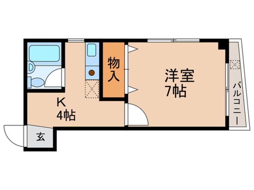 間取図 ハイツシゲノ