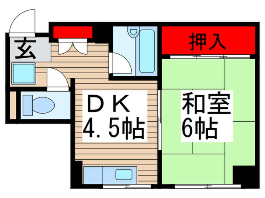 間取図 ホワイトコート八千代台