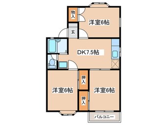 間取図 スリ－ウッド