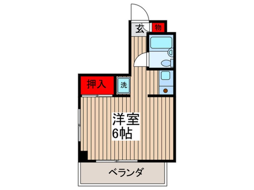 間取図 清和ハイツ