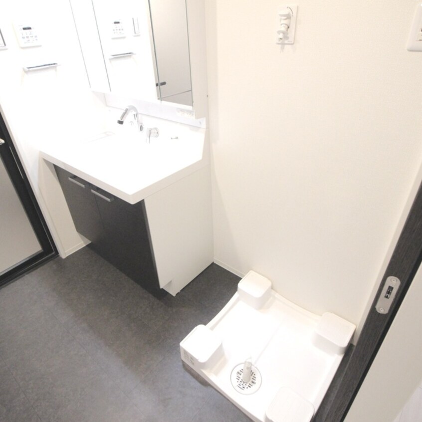 洗面 グラススペース