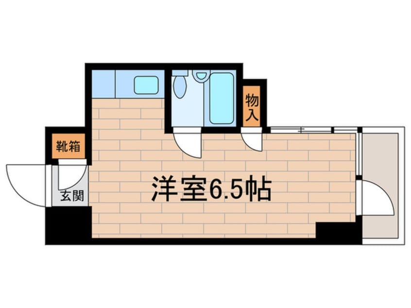 間取図 セザ－ル第二蒲田（６０４）