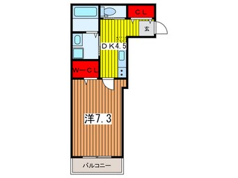 間取図 エスプリット浦和