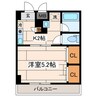 アメニティーヒルズ 1Kの間取り