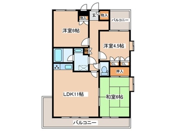 間取図 戸塚ウエスト・ウッド