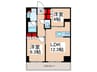 Brillia ist 蔵前 Residence 2LDKの間取り