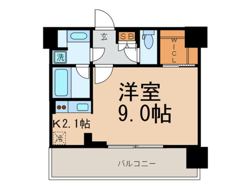 間取図 Ｒｕｈｅ渋谷神山町