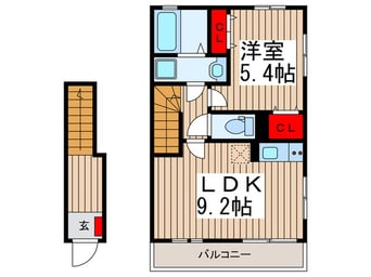 間取図 ル－ミ－元町