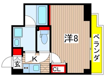 間取図 ALTERNA菊川Ⅱ