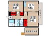 エポック 2DKの間取り