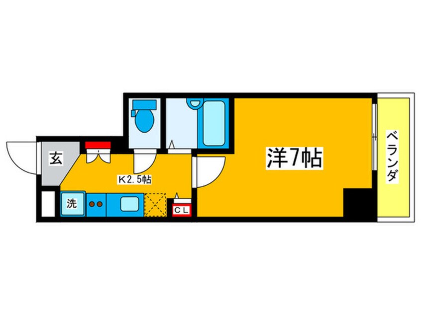 間取図 ドゥーエ浦安Ⅱ