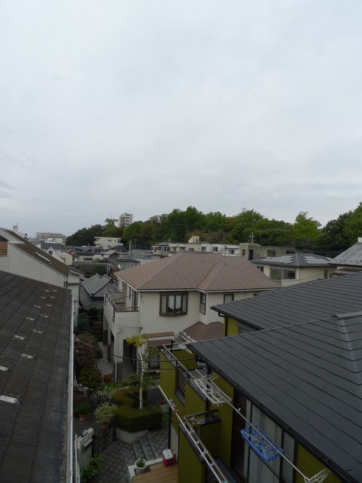 室内からの展望 サンハイム岸町
