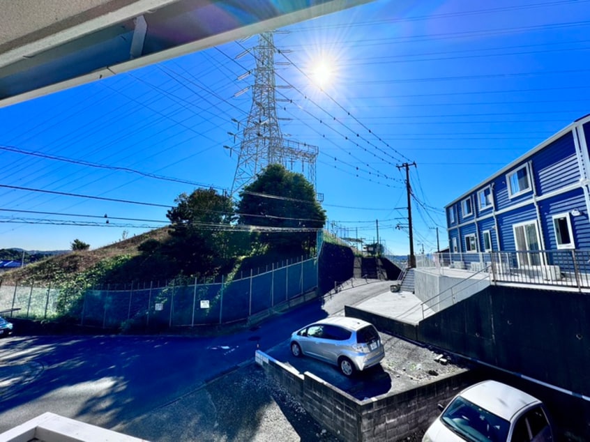 室内からの展望 第一・第二吉田ハイツ