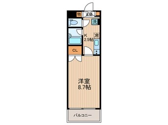 間取図 青横ハイツ