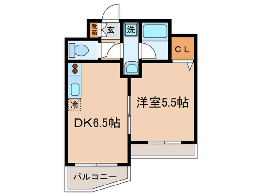 間取図 グランド－ル豪徳寺Ⅱ