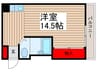 江守マンション 1Rの間取り