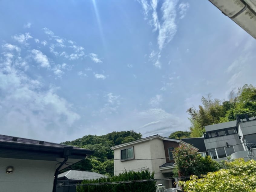 室内からの展望 クローバーハウス