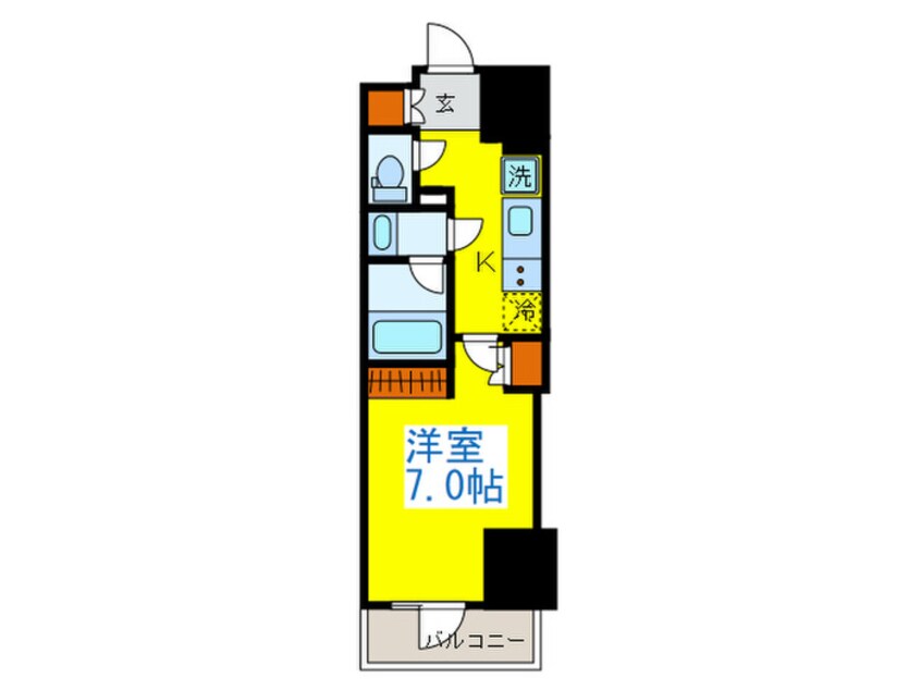 間取図 アーバネックス西新宿