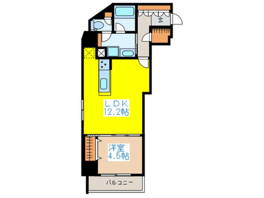 間取図 アーバネックス西新宿