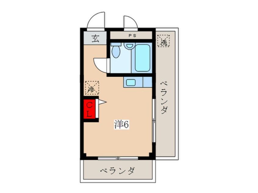 間取図 グランデヒルズ春日